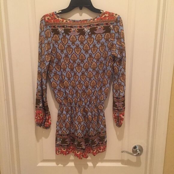 Honey Punch Long Sleeve Romper - Picture 4 of 5